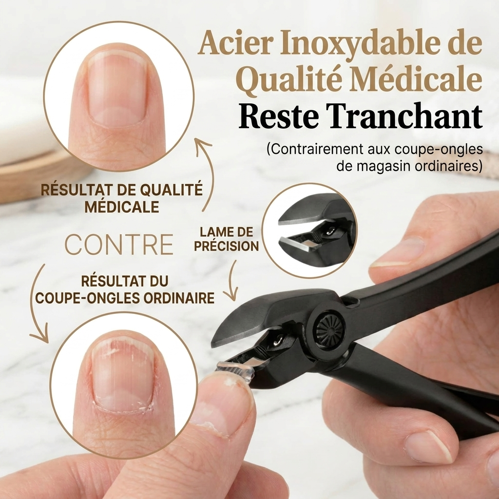 LinkoClip™ – Coupe-ongles ergonomique pour seniors
