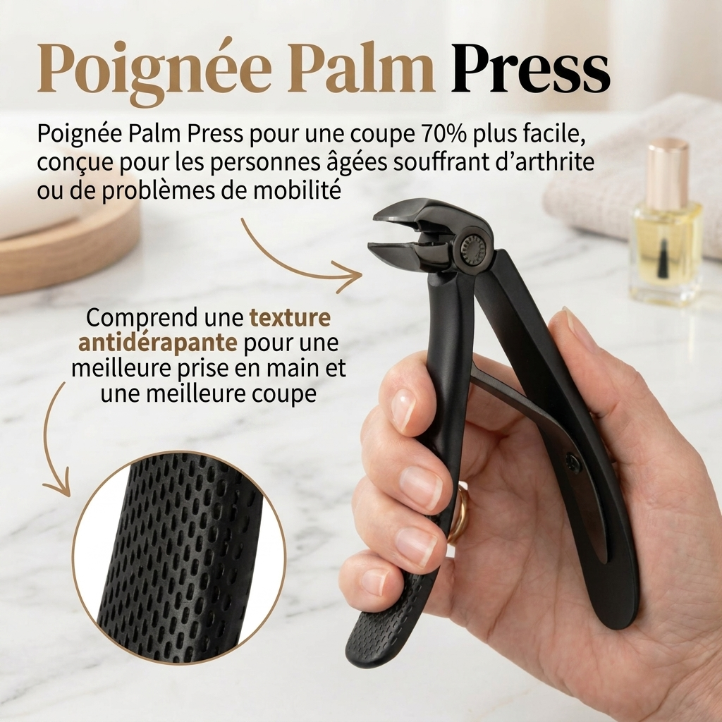 LinkoClip™ – Coupe-ongles ergonomique pour seniors